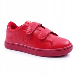 Zapatillas Infantiles Big Star Con Velcro Rojo DD374030 1