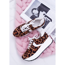 NFR Zapatillas Deportivas Mujer Leopard SportFreak marrón 1