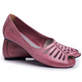 Bailarinas Mujer Maciejka Leather Pink 03497-15 rosado 6