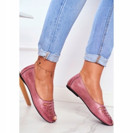 Bailarinas Mujer Maciejka Leather Pink 03497-15 rosado 2