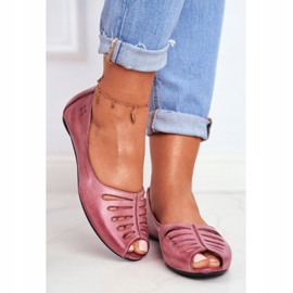 Bailarinas Mujer Maciejka Leather Pink 03497-15 rosado 3