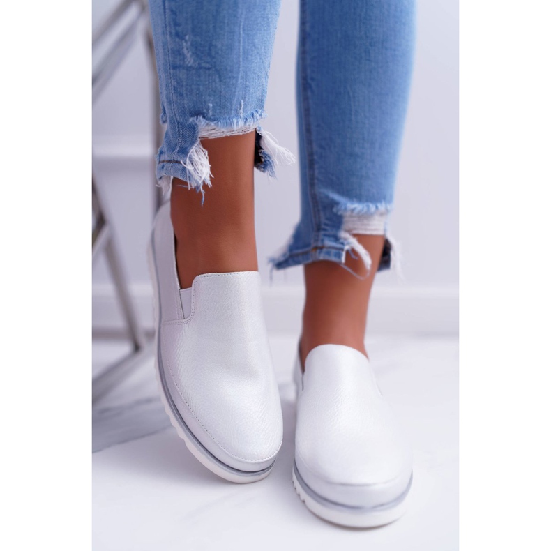 Mocasines Mujer Sergio Leone Silver Magento gris 2 Mocasines Mujer Sergio Leone Silver Magento gris 2