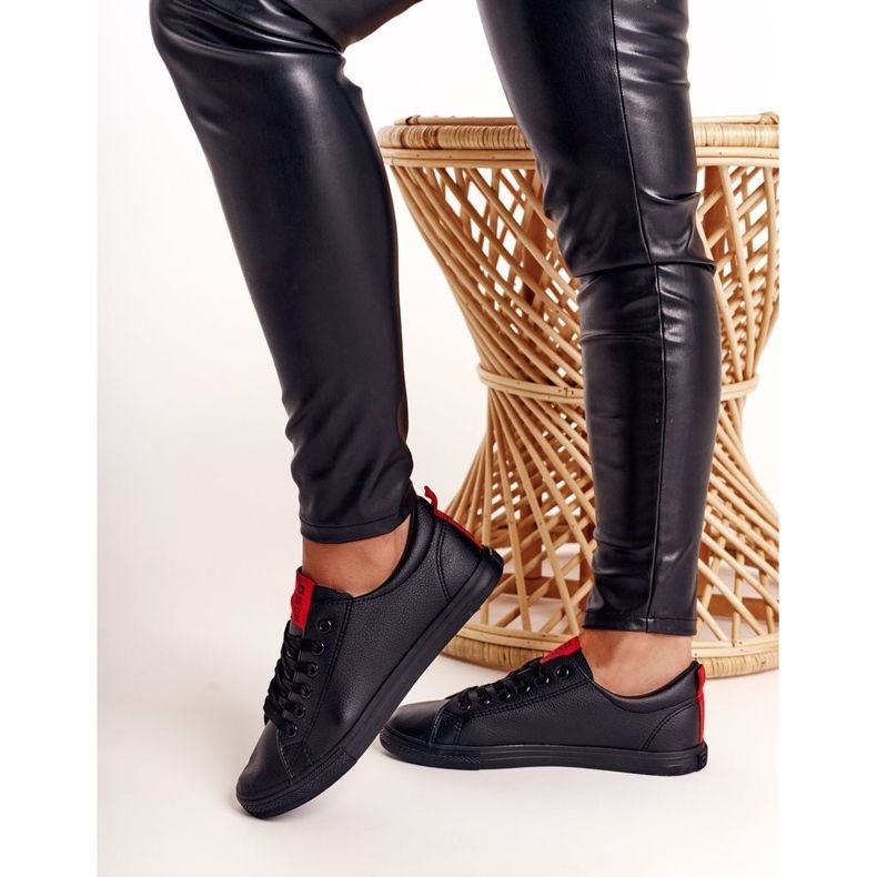 Zapatillas de Mujer Big Star con cinturón Negro DD274687 1