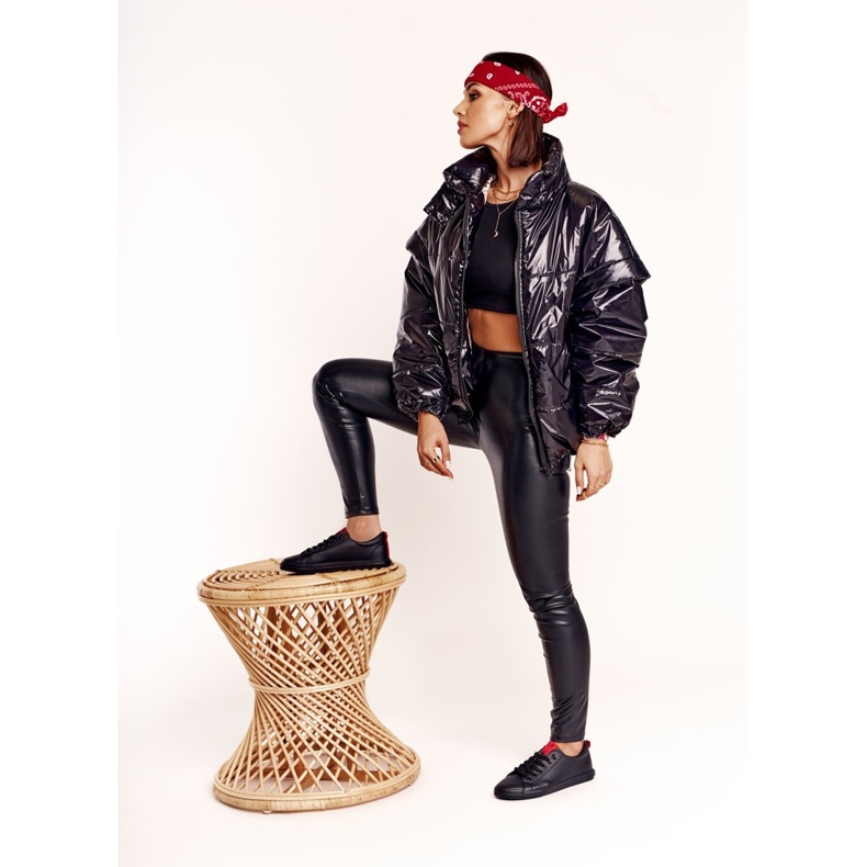 Zapatillas de Mujer Big Star con cinturón Negro DD274687 2