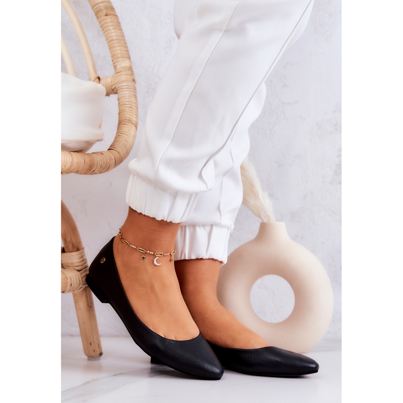 Bailarinas de mujer Maciejka Leather Black 04100 negro 1