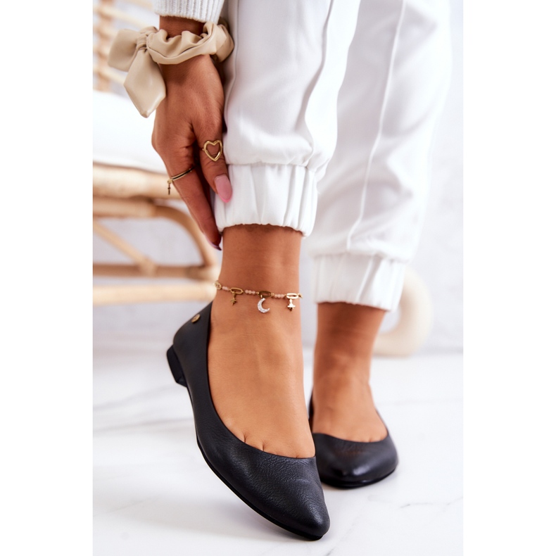 Bailarinas de mujer Maciejka Leather Black 04100 negro 2