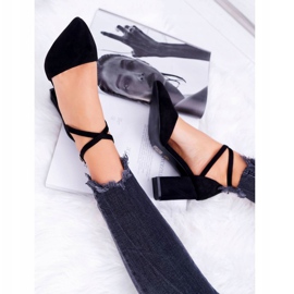 PS1 Zapatos de salón con tacón para mujer en Spitz Black Cosmo negro 6