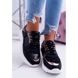 Moow Zapatillas Deportivas Mujer Negras Rendy negro amarillo 3
