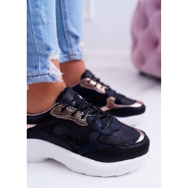 Moow Zapatillas Deportivas Mujer Negras Rendy negro amarillo 5