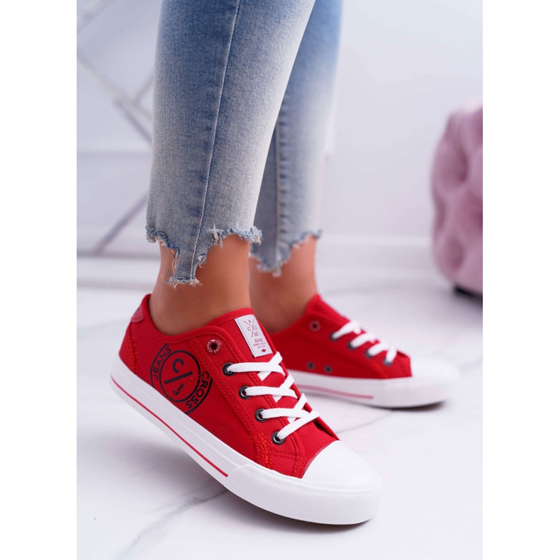 Zapatillas de Mujer Cross Jeans Red DD2R4072 rojo 1