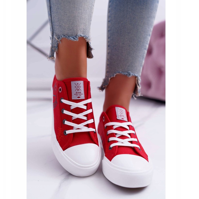 Zapatillas de Mujer Cross Jeans Red DD2R4072 rojo 2