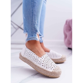 HAN Alpargatas de mujer, Slip-on White Satisfaction blanco 1