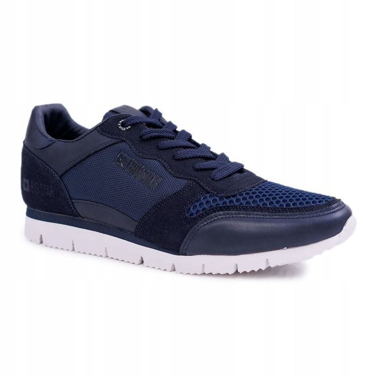 Zapatos Deportivos Hombre Big Star Azul Marino DD174108 1
