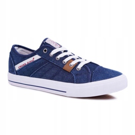 Zapatillas Hombre Cross Jeans Classic Jeans Azul Marino DD1R4027 1