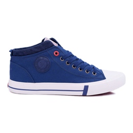 Zapatillas de Hombre High Cross Jeans Tela Azul Marino DD1R4057 1