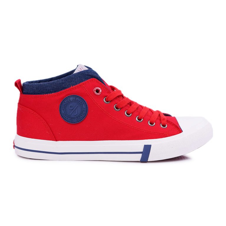 Zapatillas de hombre High Cross Jeans Material Red DD1R4059 rojo 1