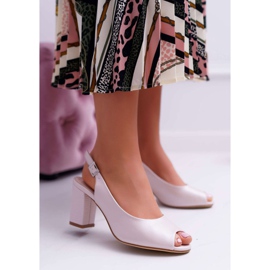 Sandalias de Mujer en Tacón Alto Sergio Leone SK765 Pink Pearl Vime rosado 2