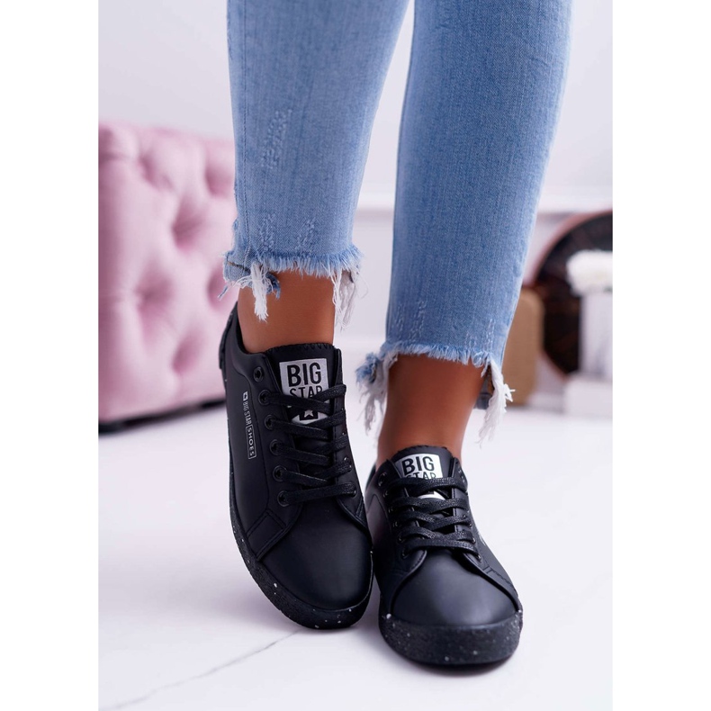 Zapatillas de Mujer Big Star Grey Star Black AA274A008 negro 2