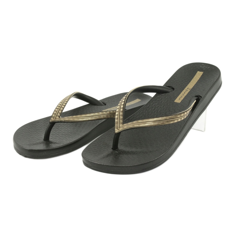 Chanclas Ipanema 82763 negras negro amarillo 2