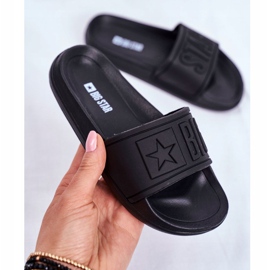 Pantuflas Negras Big Star Infantil y Juvenil DD374157 negro 5