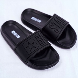 Pantuflas Negras Big Star Infantil y Juvenil DD374157 negro 3