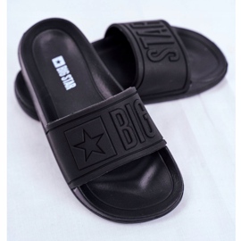 Pantuflas Negras Big Star Infantil y Juvenil DD374157 negro 4