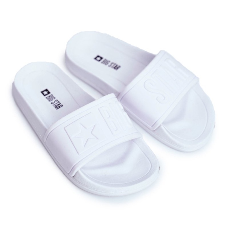 Pantuflas para niños Big Star White DD374154 blanco 2