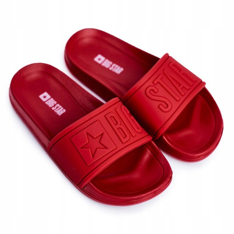 Pantuflas para niños Big Star Red DD374156 rojo 1 Pantuflas para niños Big Star Red DD374156 rojo 1