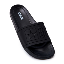 Pantuflas de Hombre Big Star Rubber Negras DD174690 negro 1 Pantuflas de Hombre Big Star Rubber Negras DD174690 negro 1