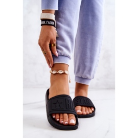 Pantuflas de Mujer Big Star Black DD274A271 negro 1