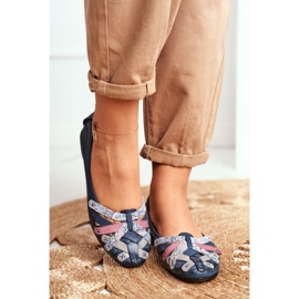 Bailarinas Mujer Maciejka Leather Azul Marino 01358 4
