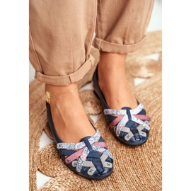 Bailarinas Mujer Maciejka Leather Azul Marino 01358 5