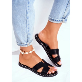 ADY Pantuflas Mujer Jet Black Montiago negro 2