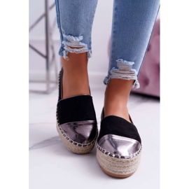 Alpargatas de Mujer con Plataforma Ringer Negra negro 2