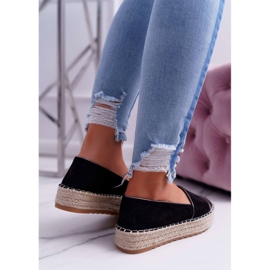 Alpargatas de Mujer con Plataforma Ringer Negra negro 5