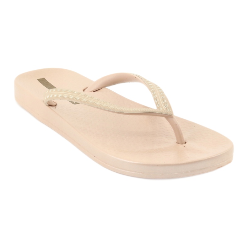 Chanclas Ipanema 82763 beige dorado 1