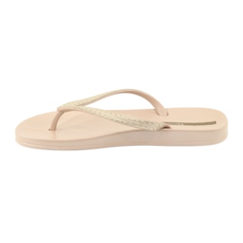 Chanclas Ipanema 82763 beige dorado 2