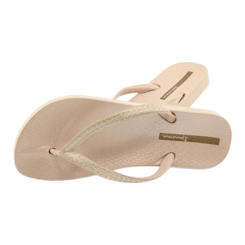Chanclas Ipanema 82763 beige dorado 4