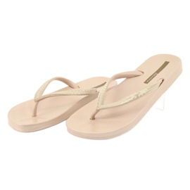 Chanclas Ipanema 82763 beige dorado 3