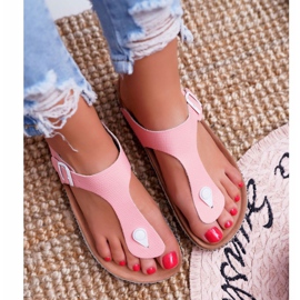 Chanclas rosas para mujer Big Star DD274133 rosado 5