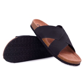 Pantuflas de Hombre Big Star Black DD174603 negro 5