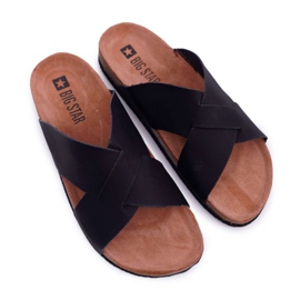 Pantuflas de Hombre Big Star Black DD174603 negro 3
