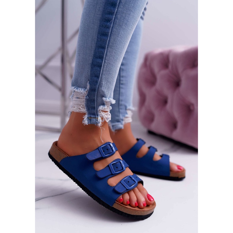 Pantuflas Mujer Azul Marino Big Star DD274140 1