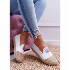 Alpargatas De Mujer Cross Jeans Blancos DD2R4044 4
