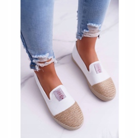 Alpargatas De Mujer Cross Jeans Blancos DD2R4044 3