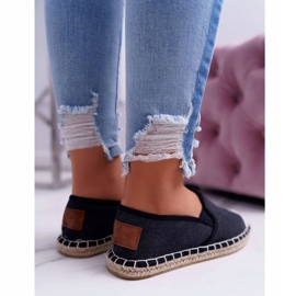 Alpargatas De Mujer Cross Jeans Negras DD2R4106 negro 4