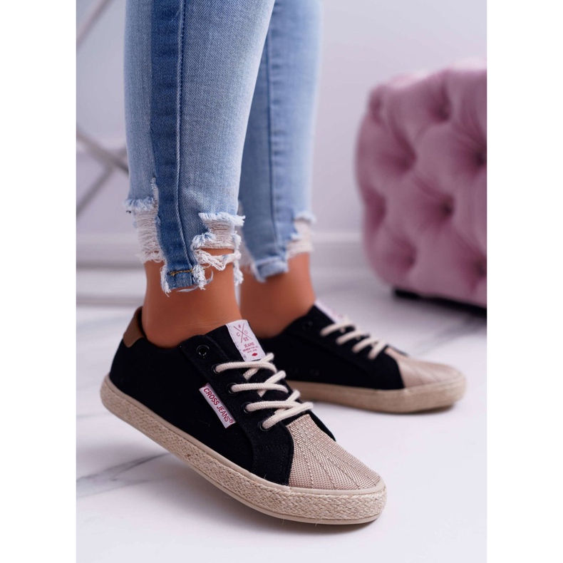 Zapatillas de Mujer Cross Jeans Negras DD2R4093 negro 1