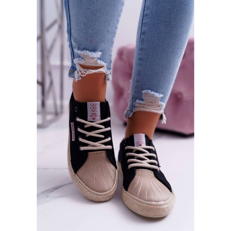 Zapatillas de Mujer Cross Jeans Negras DD2R4093 negro 2