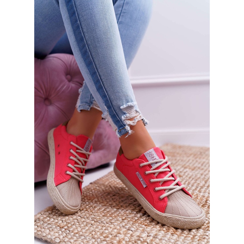 Zapatillas de Mujer Cross Jeans Pink DD2R4096 rosado 1