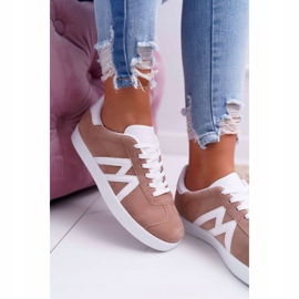 Zapatos Deportivos Mujer Camel Sheia marrón 6